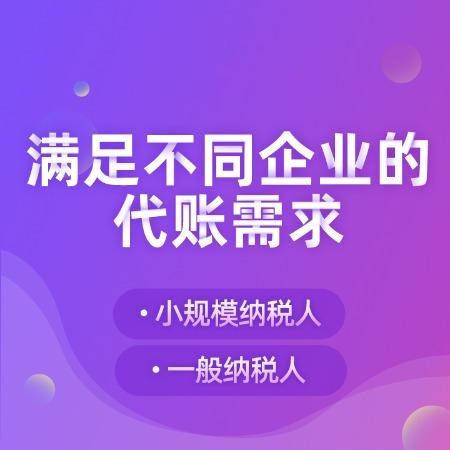杭州一般納稅人代賬一年費用